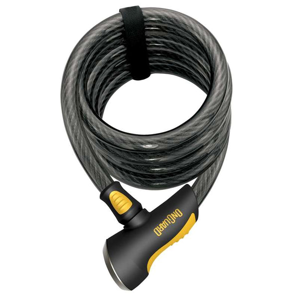 Doberman Coiled Key Cable Lock (185CM X 15MM)