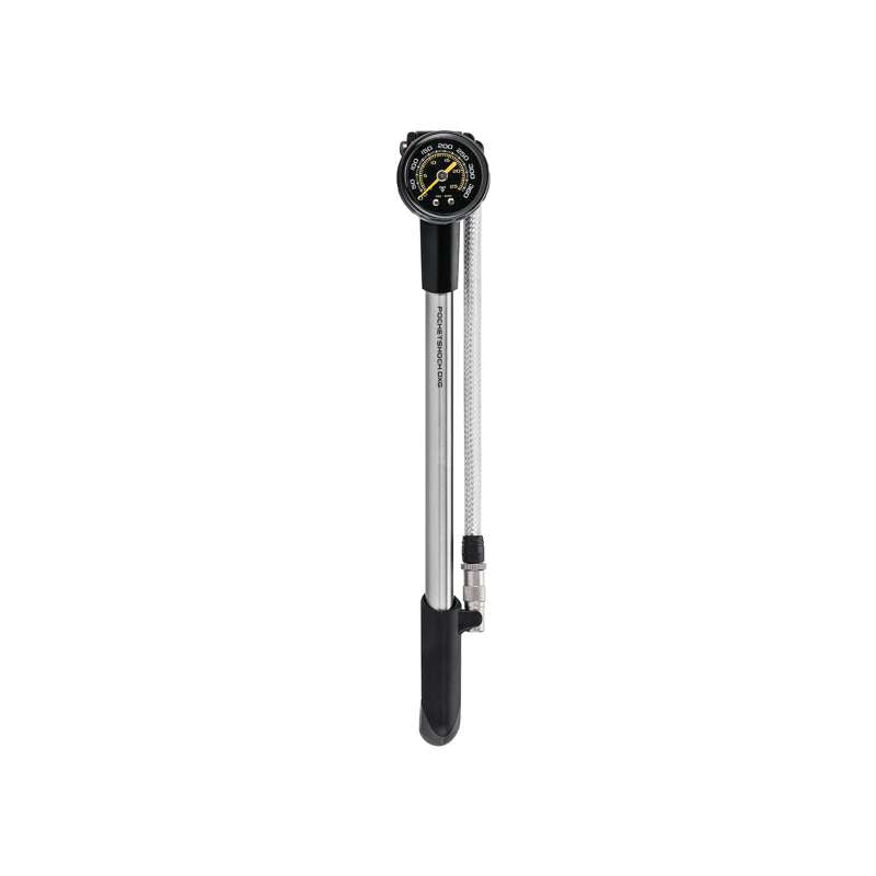 Pocket Shock DXG, XL, with stainless steel mesh hose